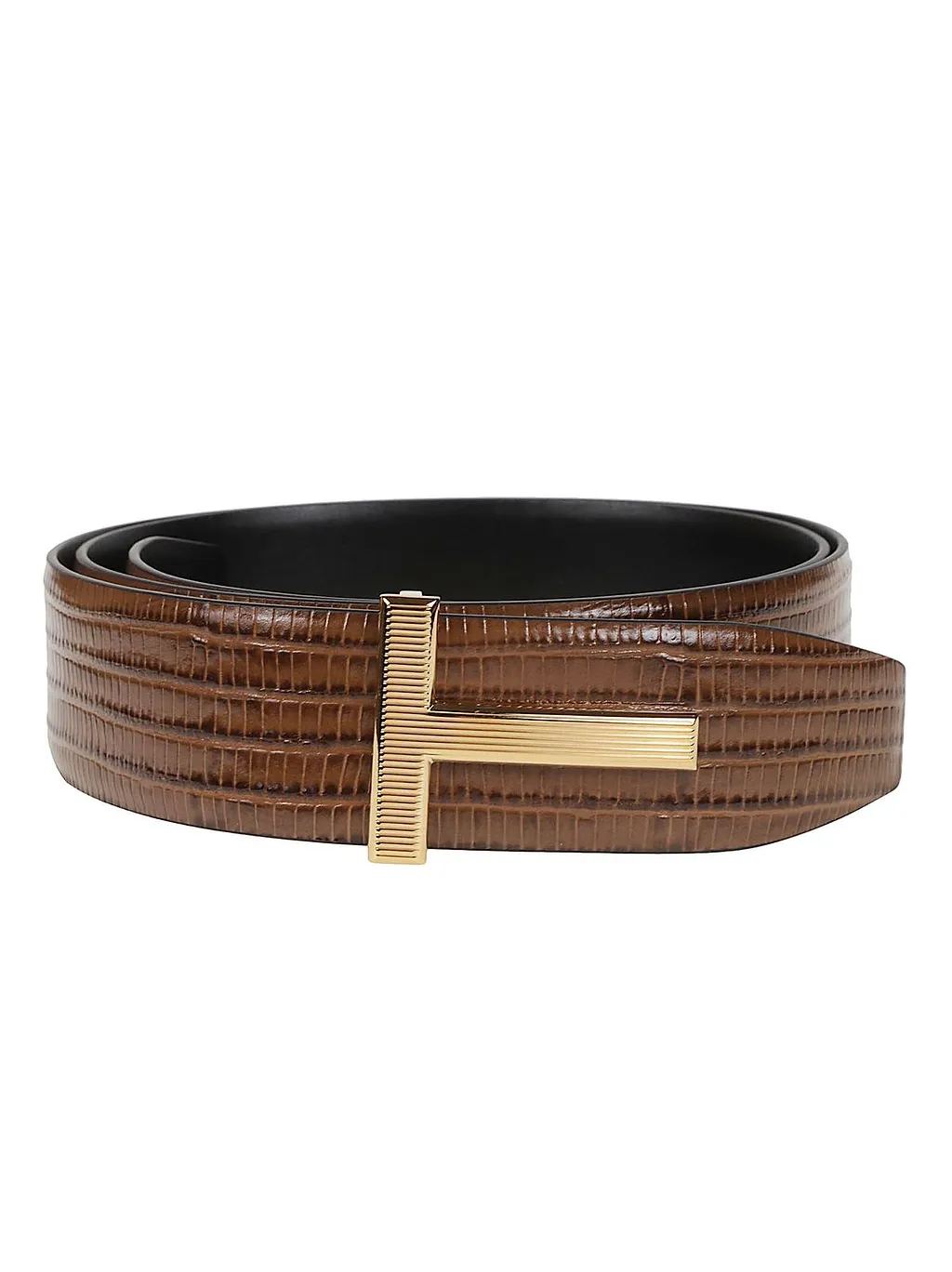 Tom Ford T Reversible Printed Belt