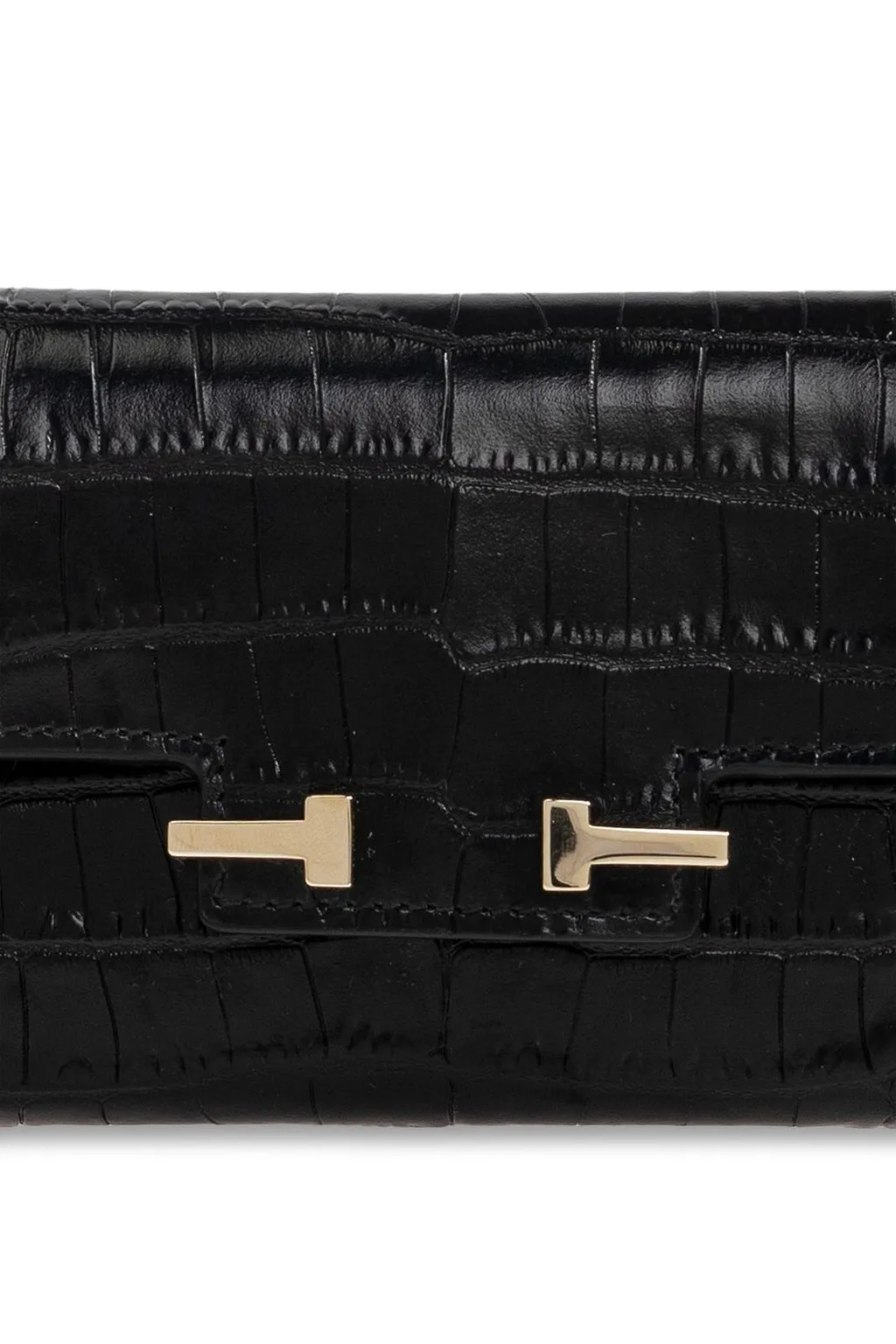 Tom Ford T Logo Plaque Wallet