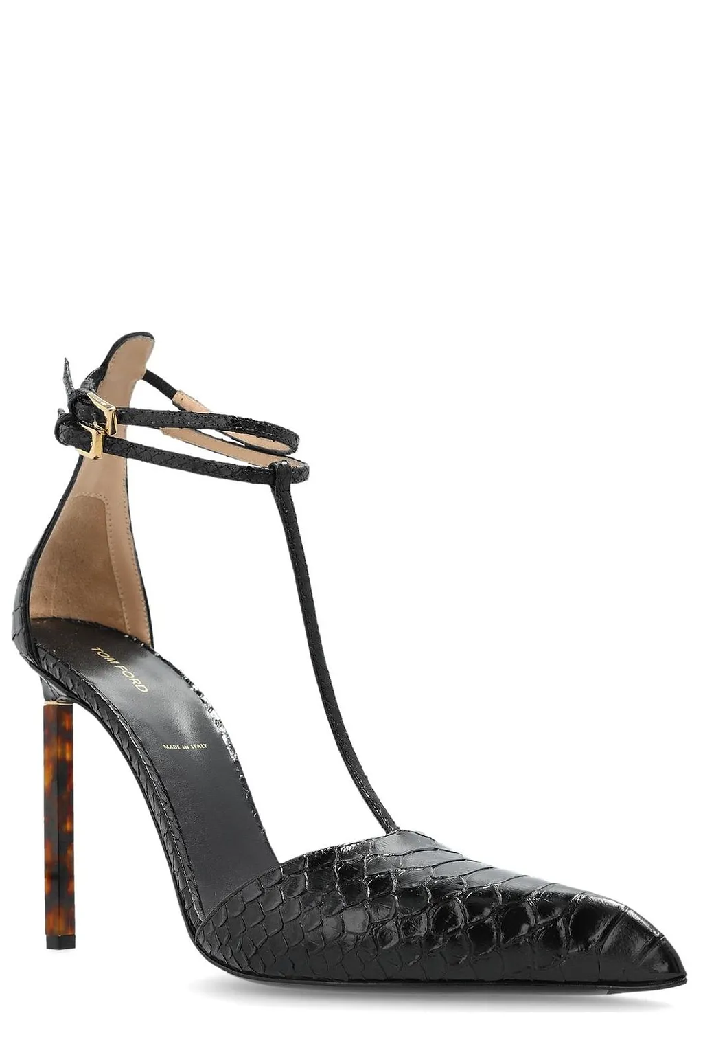 Tom Ford T-Strap Pointed Toe Pumps