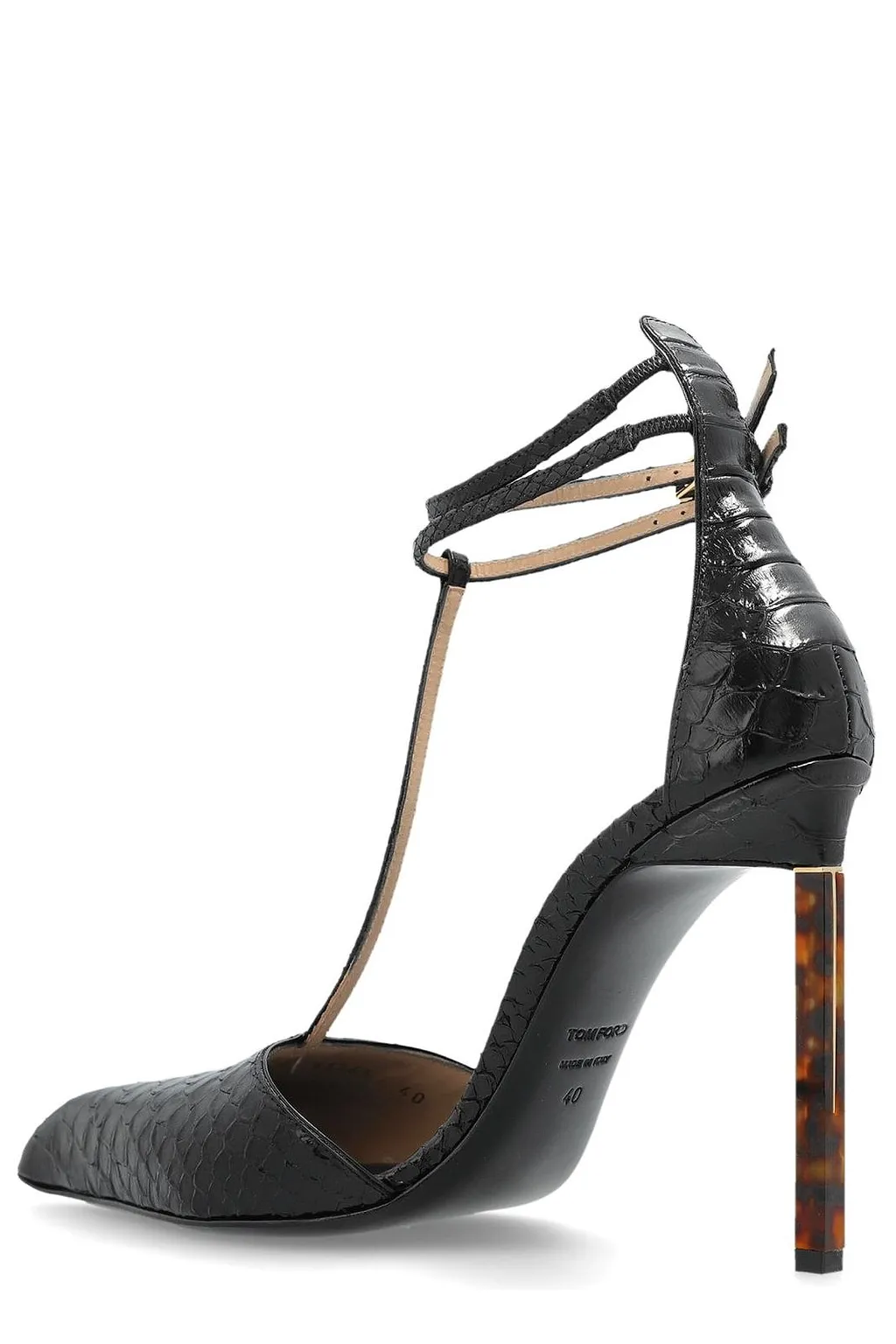 Tom Ford T-Strap Pointed Toe Pumps