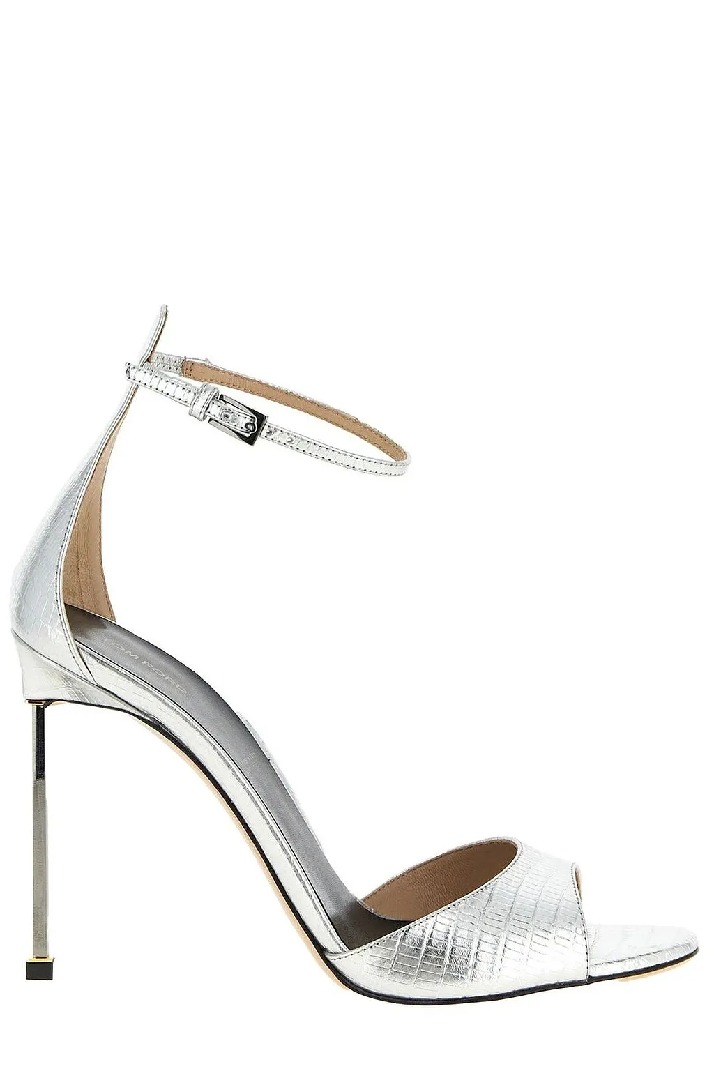 Tom Ford Tejus Ankle-Strap Heeled Sandals