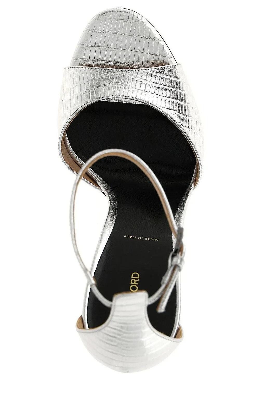 Tom Ford Tejus Ankle-Strap Heeled Sandals