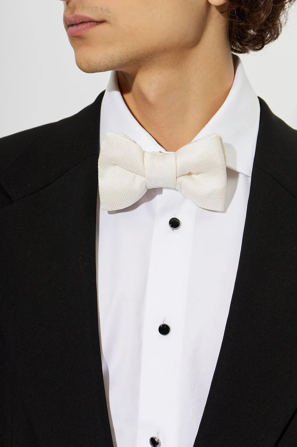 Tom Ford Textured Silk Bow Tie