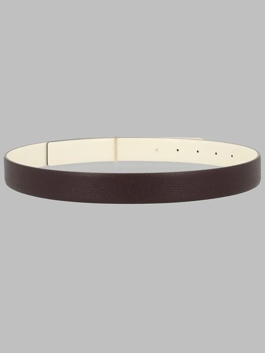 Tom Ford Textured T-Bar Buckle Belt