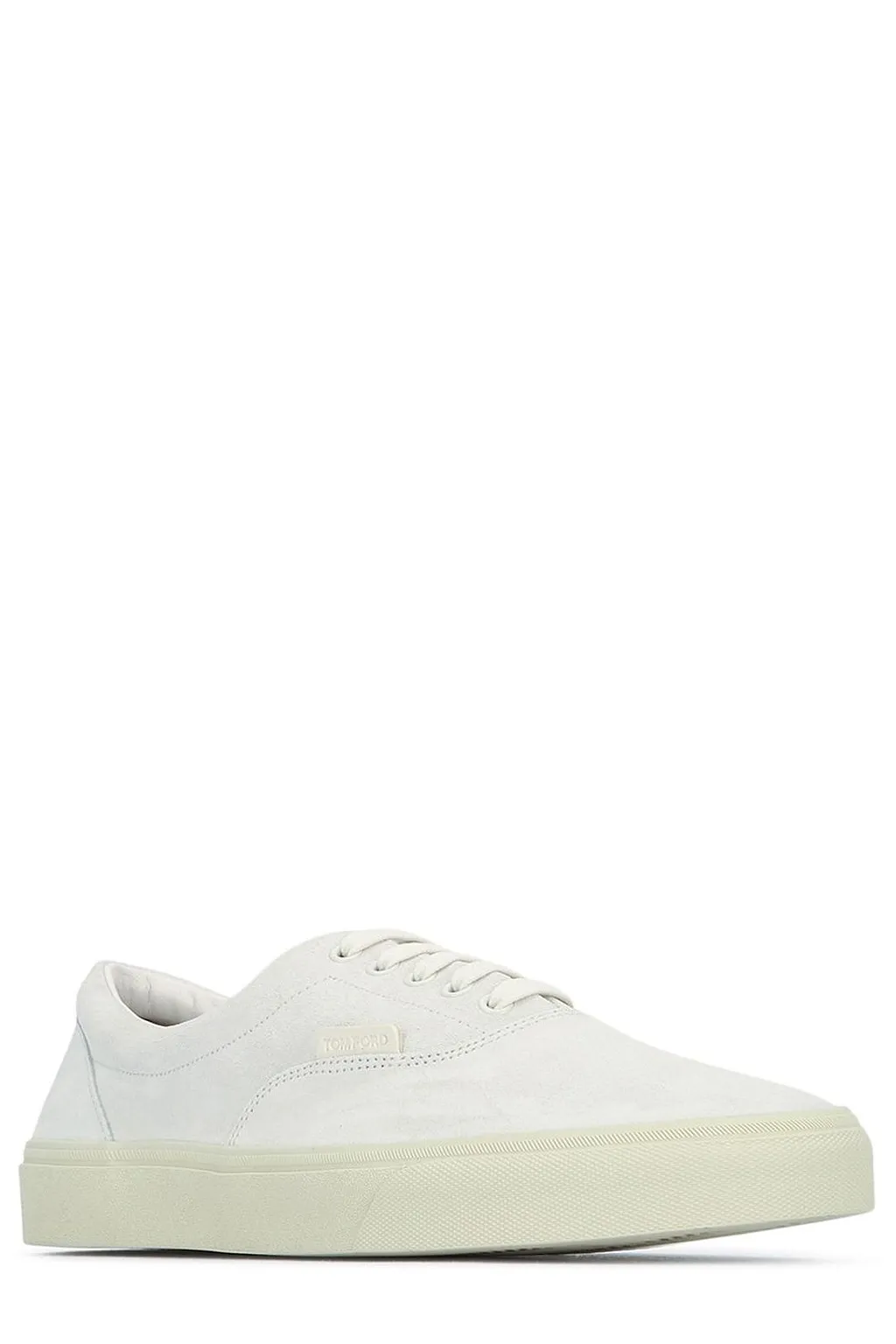 Tom Ford Tonal Stitched Lace-Up Sneakers