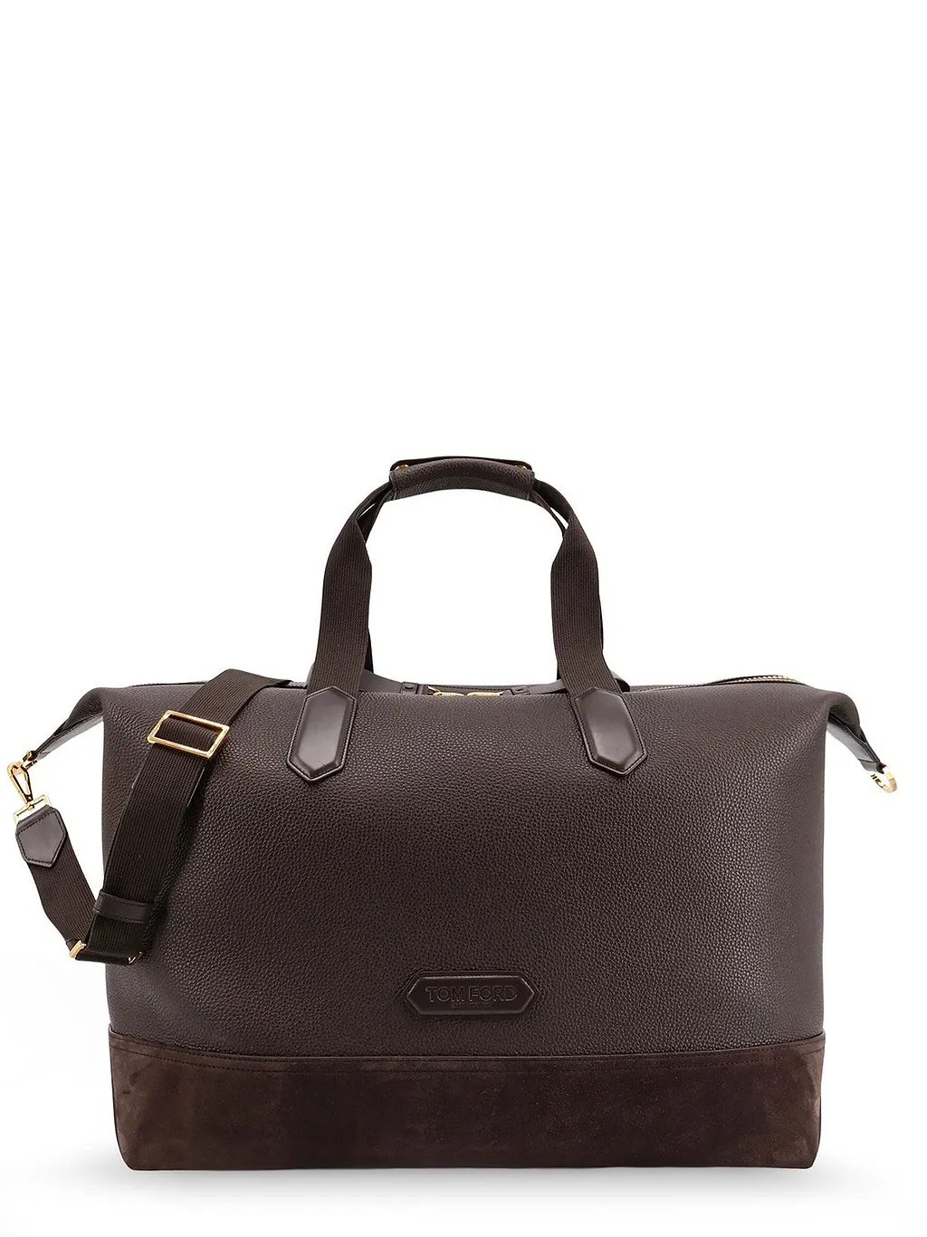Tom Ford Two-Tone Fabric-Trim Travel Bag