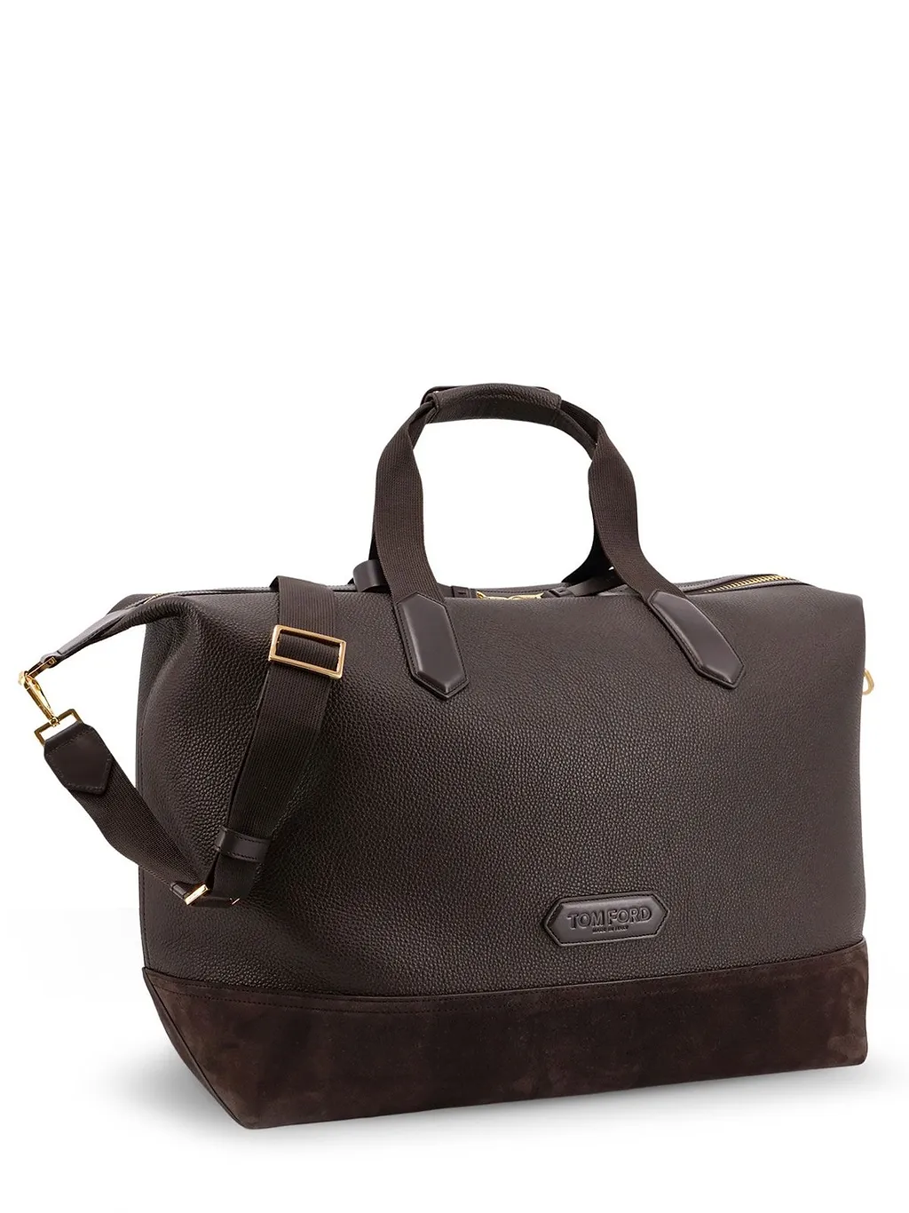 Tom Ford Two-Tone Fabric-Trim Travel Bag
