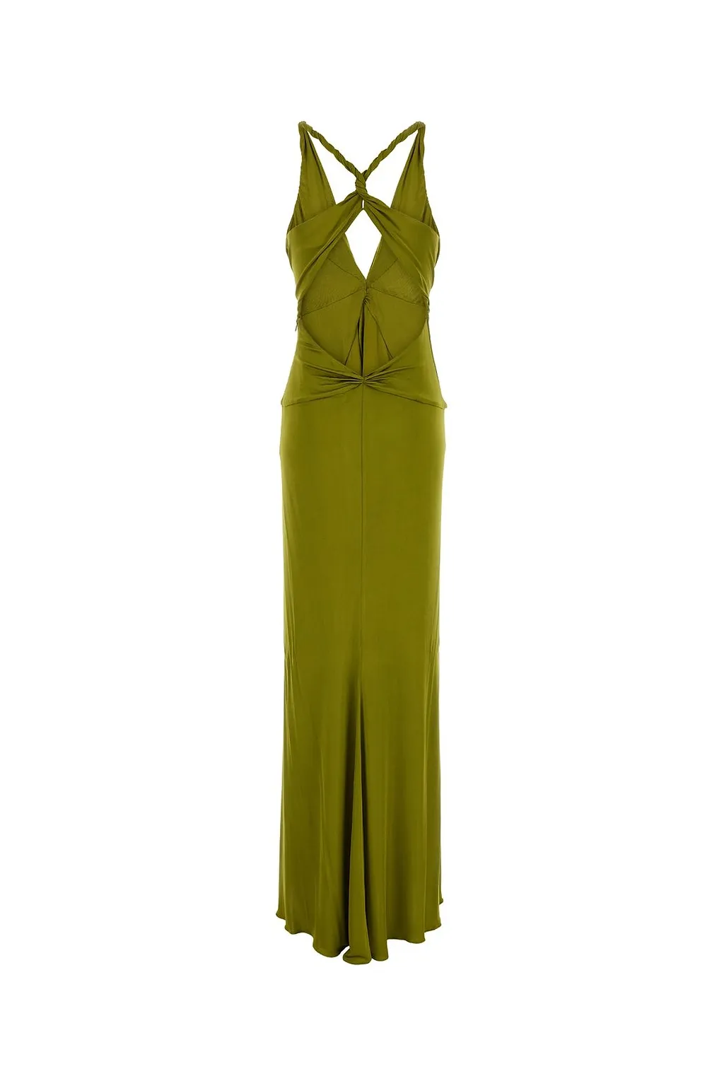 Tom Ford V-Neck Criss-Cross Evening Dress
