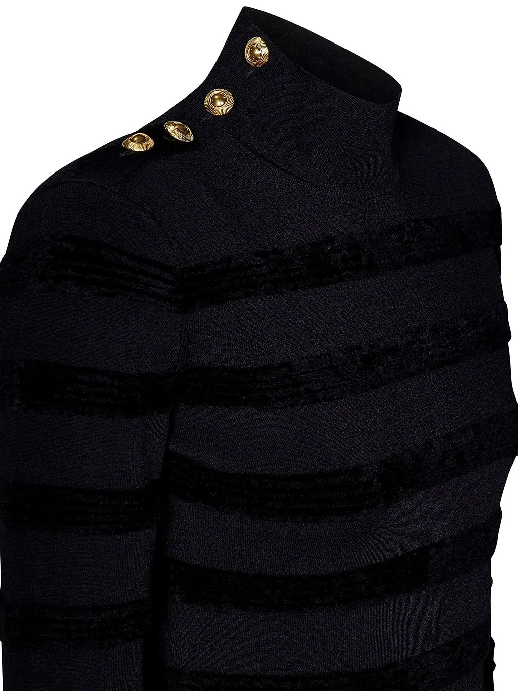 Tom Ford Velvet Stripe Knit Mini Dress