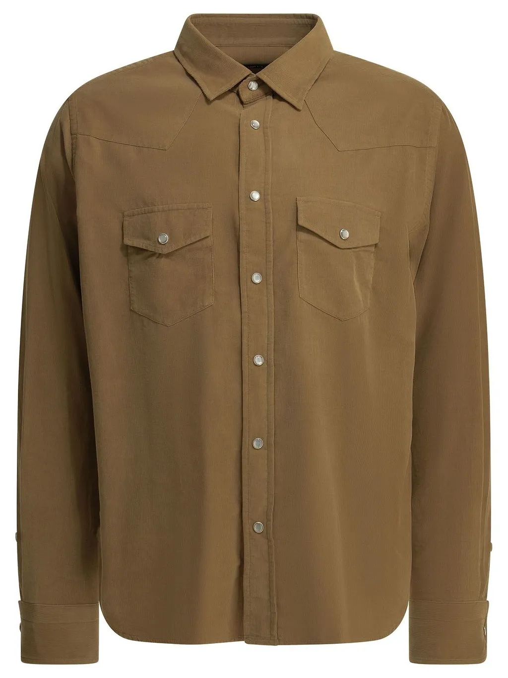 Tom Ford Long-Sleeved Corduroy Shirt