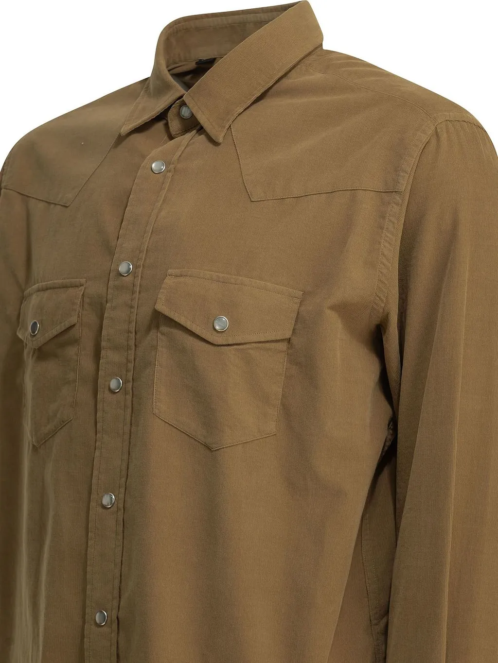 Tom Ford Long-Sleeved Corduroy Shirt