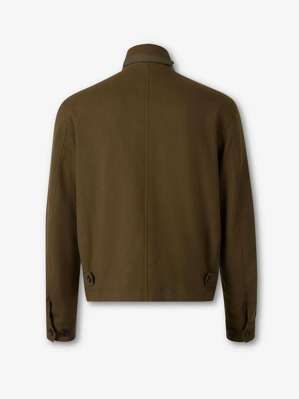 Tom Ford Zip-Front Stand Collar Jacket