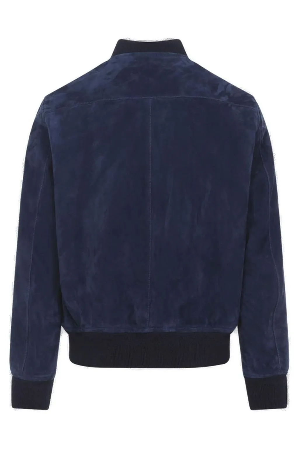 Tom Ford Ribbed Trim Bomber Jacket