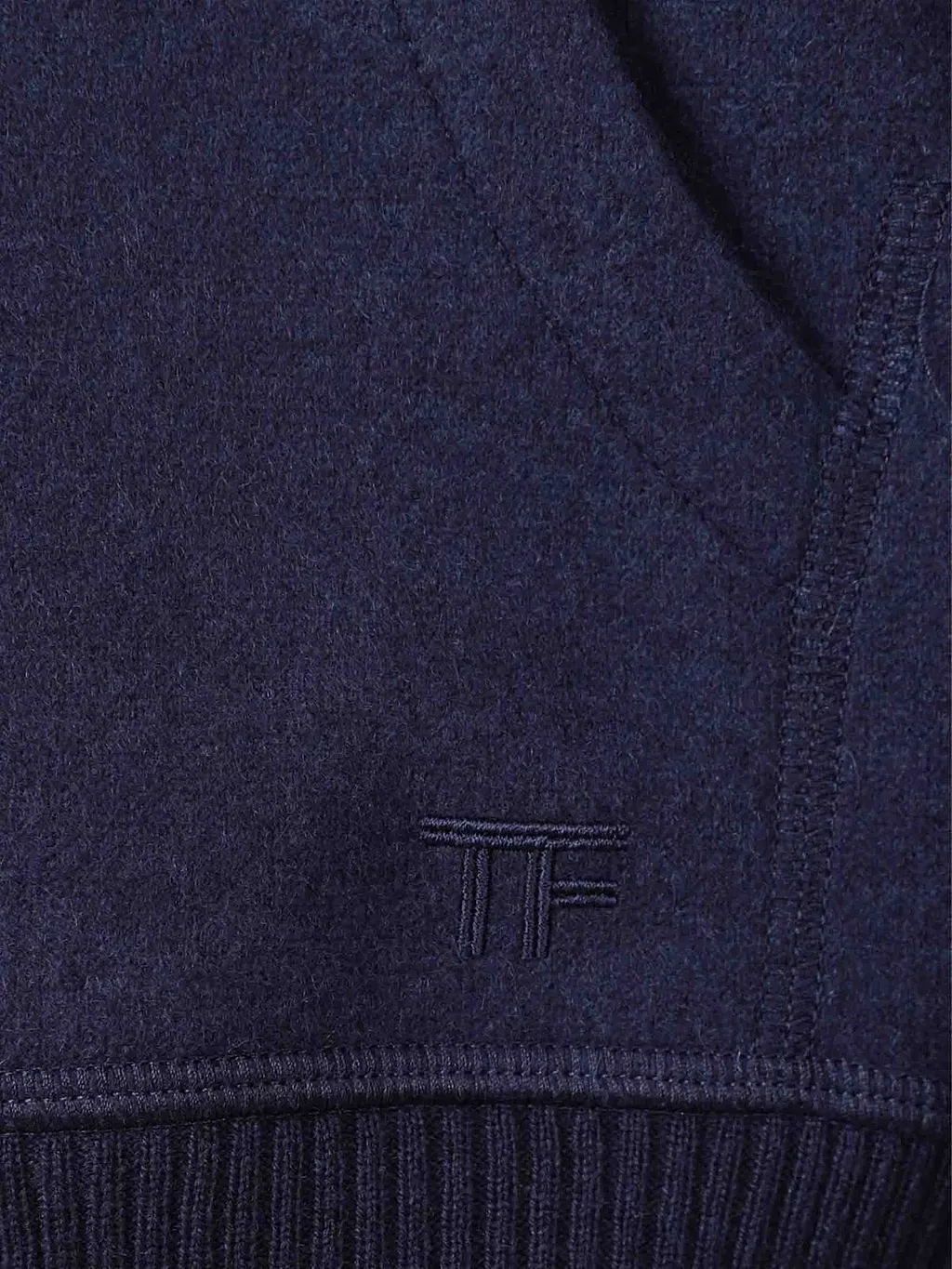 Tom Ford Zip-Up Drawstring Hoodie