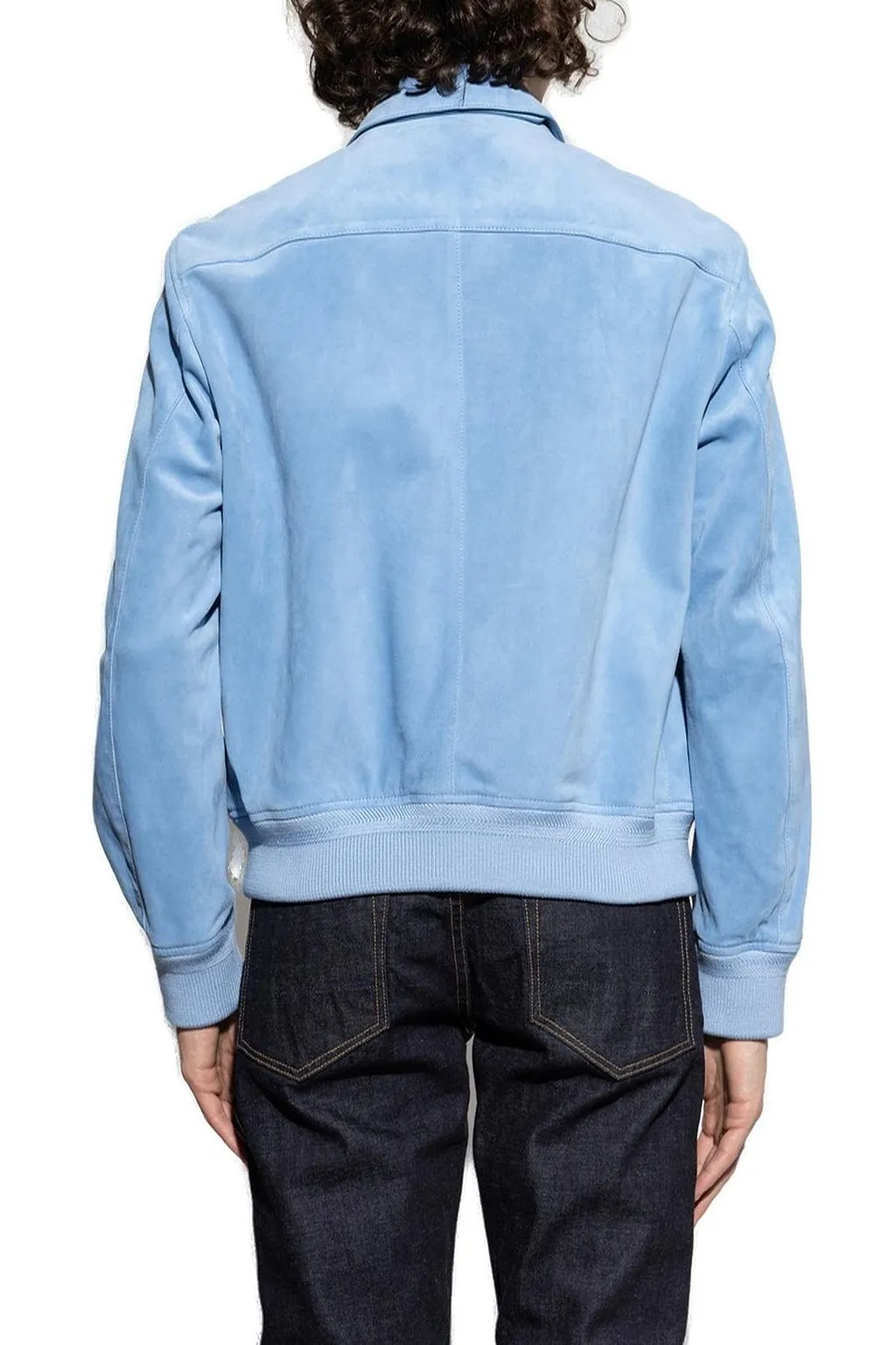 Tom Ford Zipped Leather Bomber Jacket