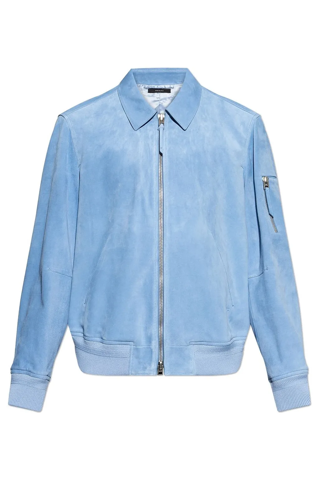 Tom Ford Zipped Leather Bomber Jacket