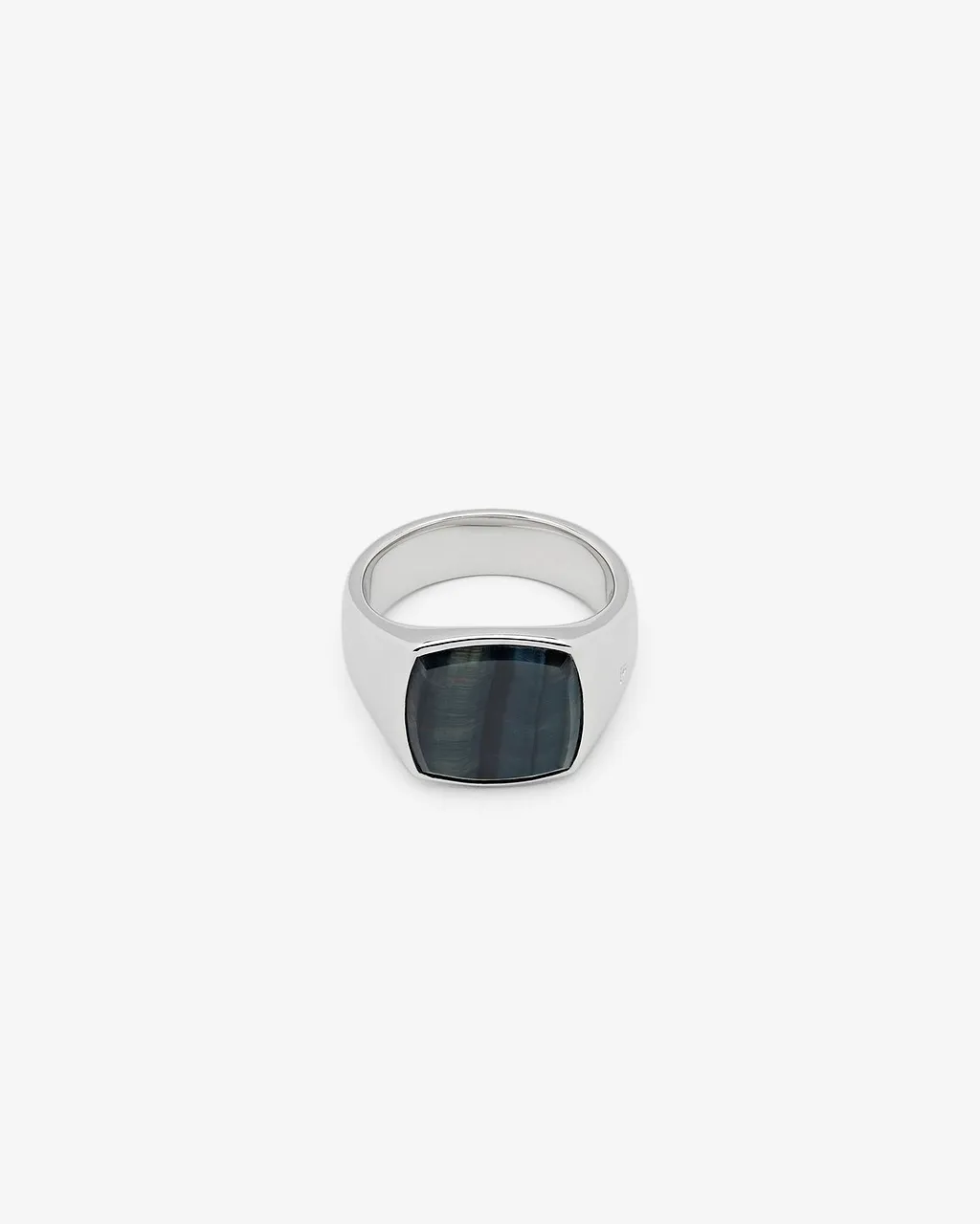 Tom Wood Cushion Hawk Eye Signet Ring