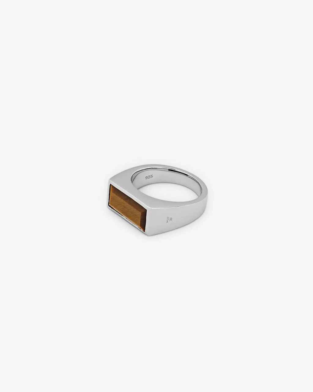 Tom Wood Peaky Rectangular Signet Ring