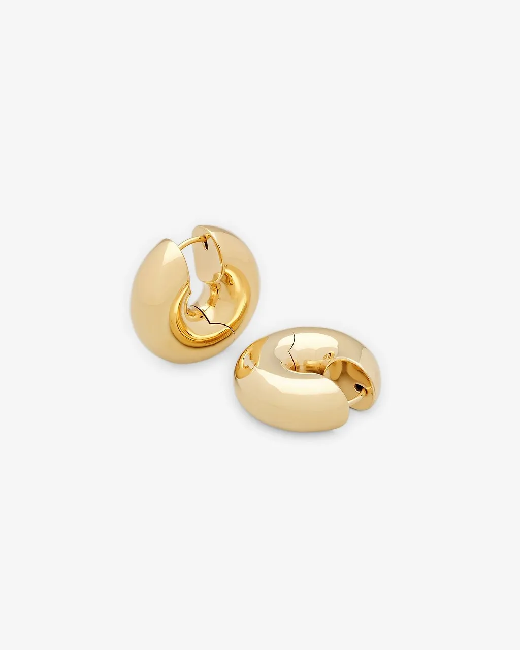 Tom Wood Sphere Large Hoops Earrings