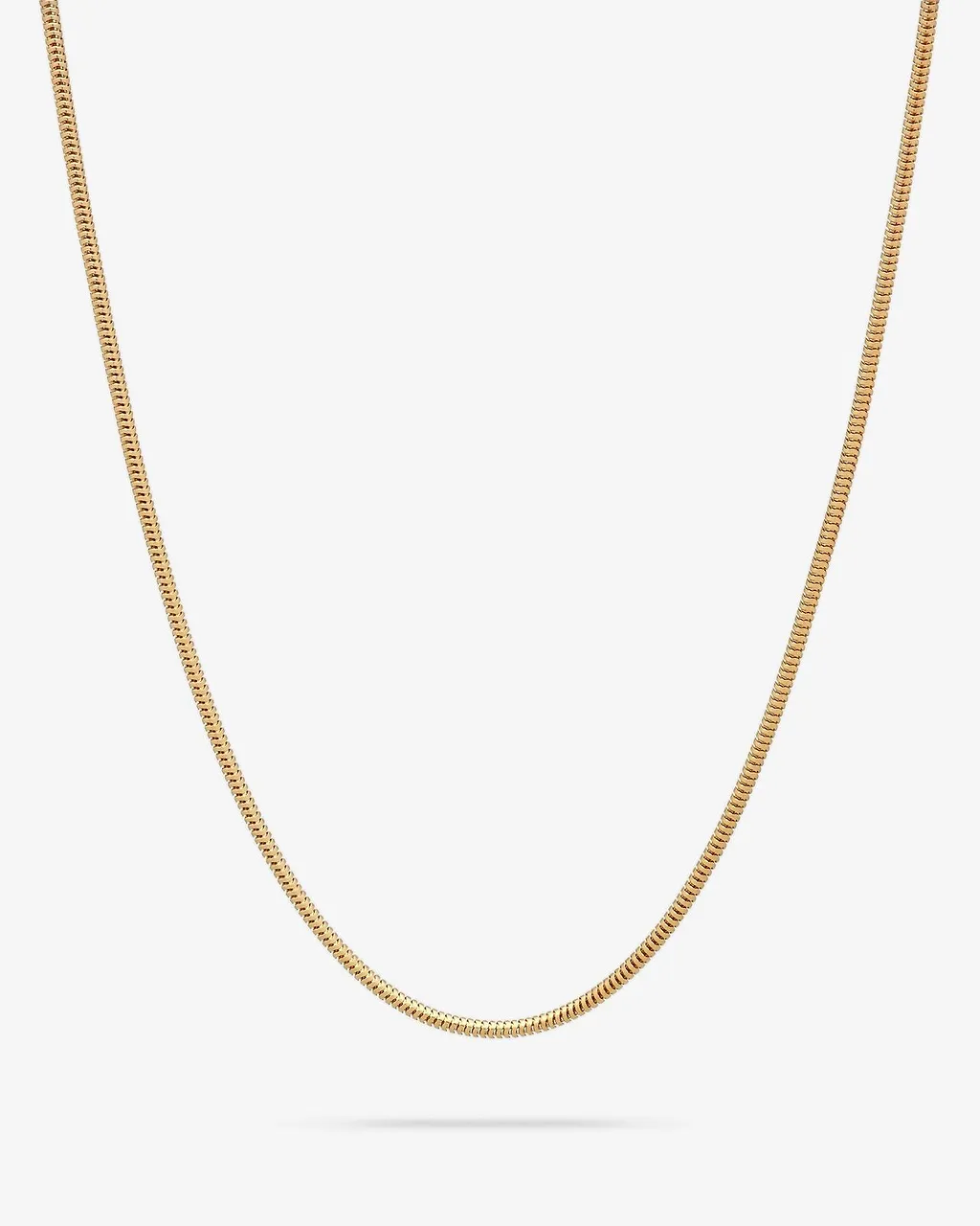 Tom Wood Snake Slim Chain Necklace