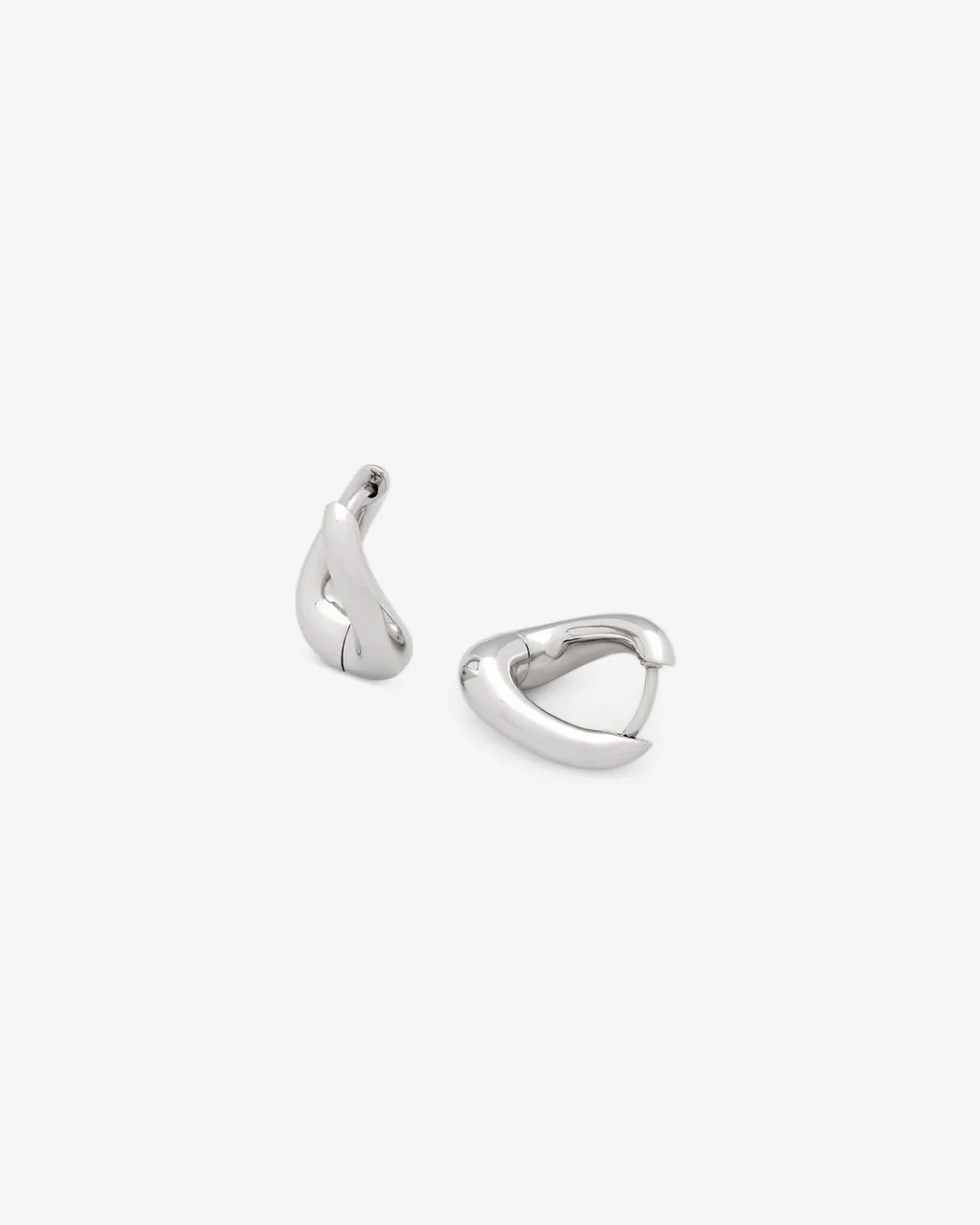 Tom Wood Twist Small Hoop Earrings