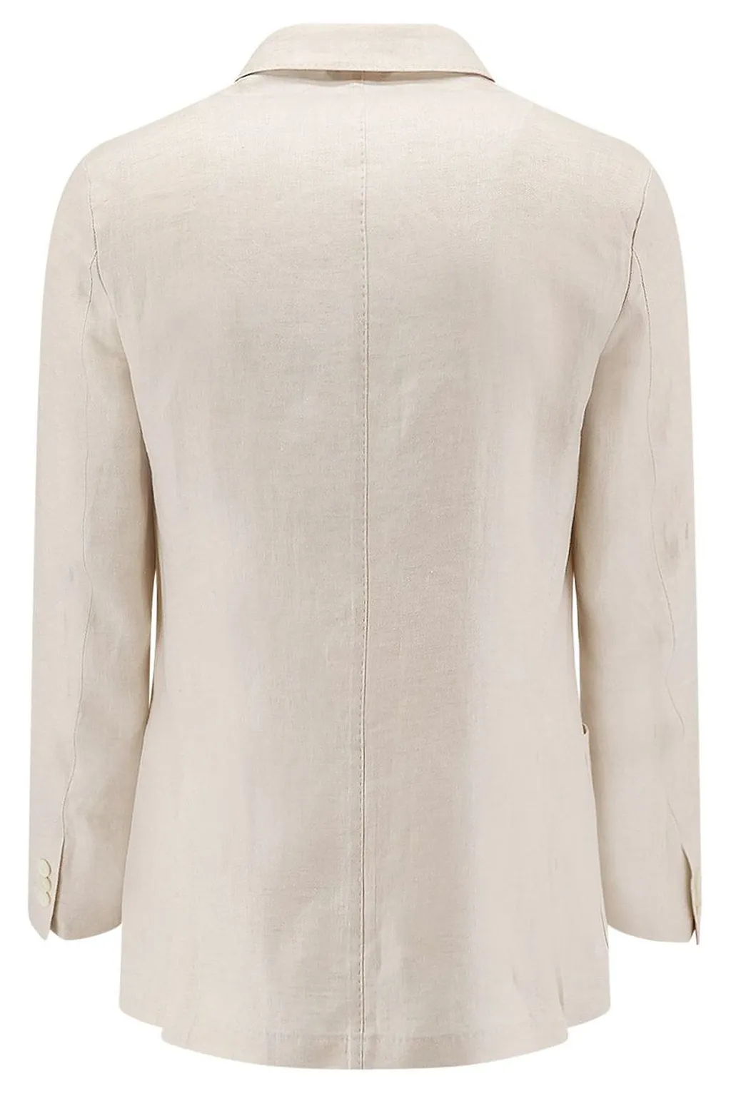 Tombolini Double-Breasted Peak-Lapel Blazer
