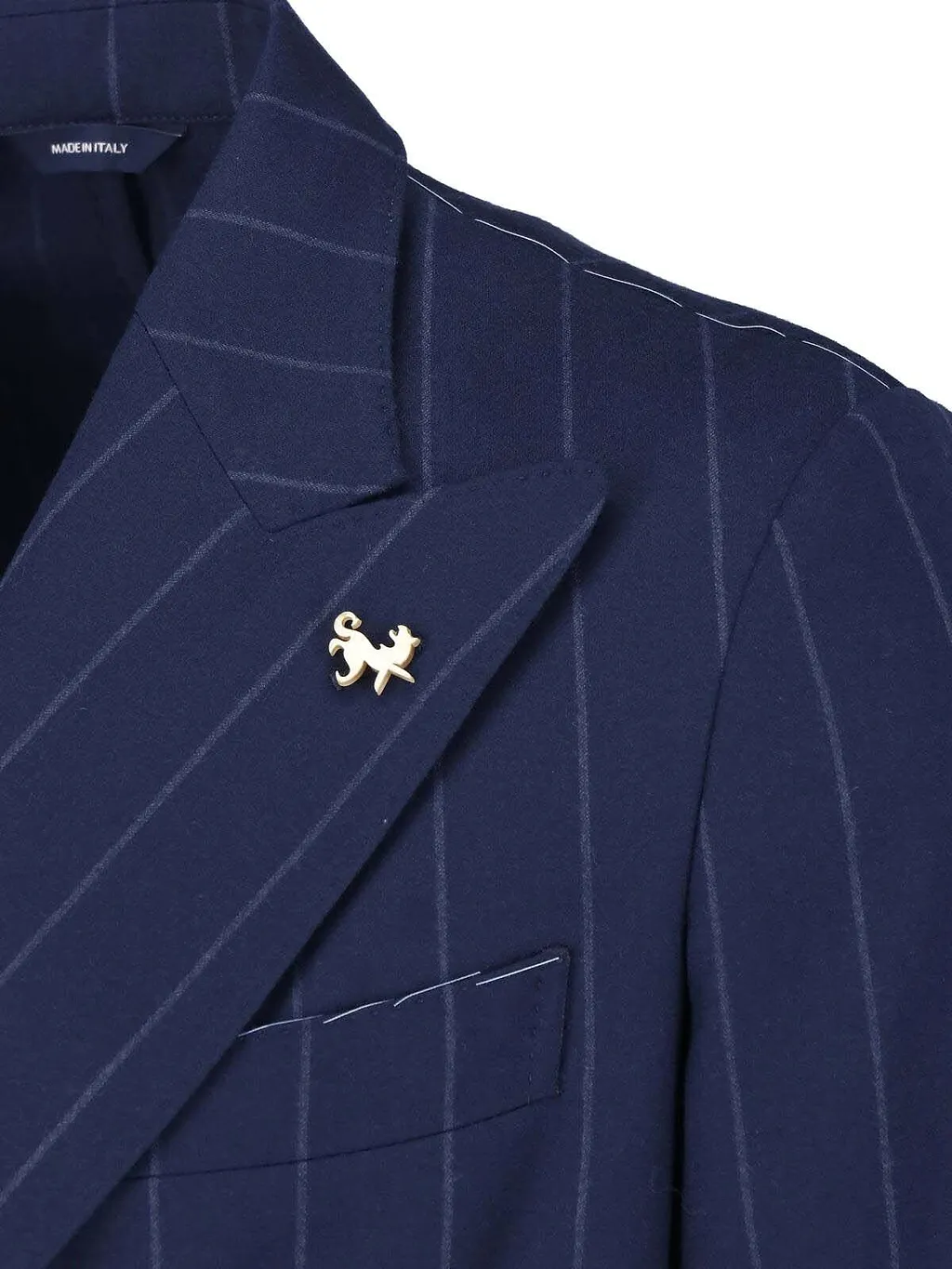 Tombolini Double-Breasted Pinstripe Suit