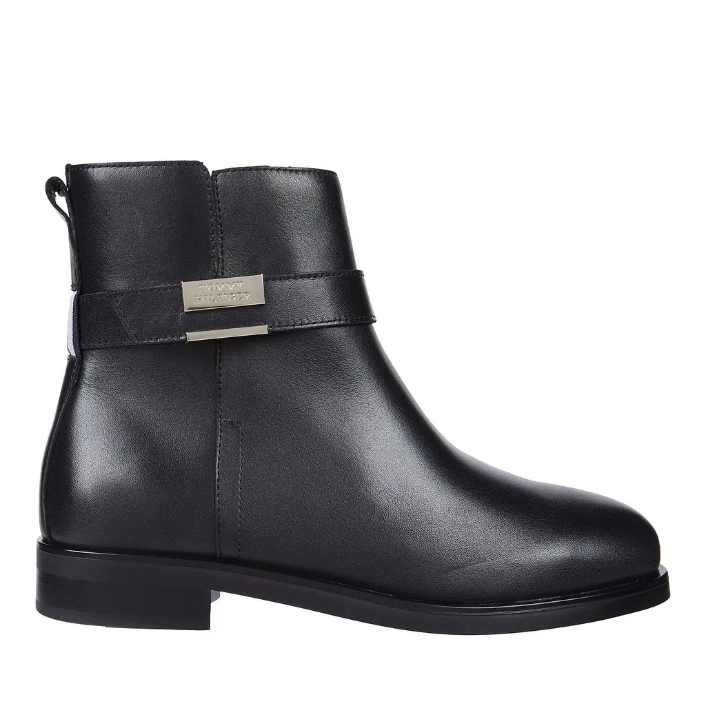 Tommy Hilfiger Buckled Ankle Boots