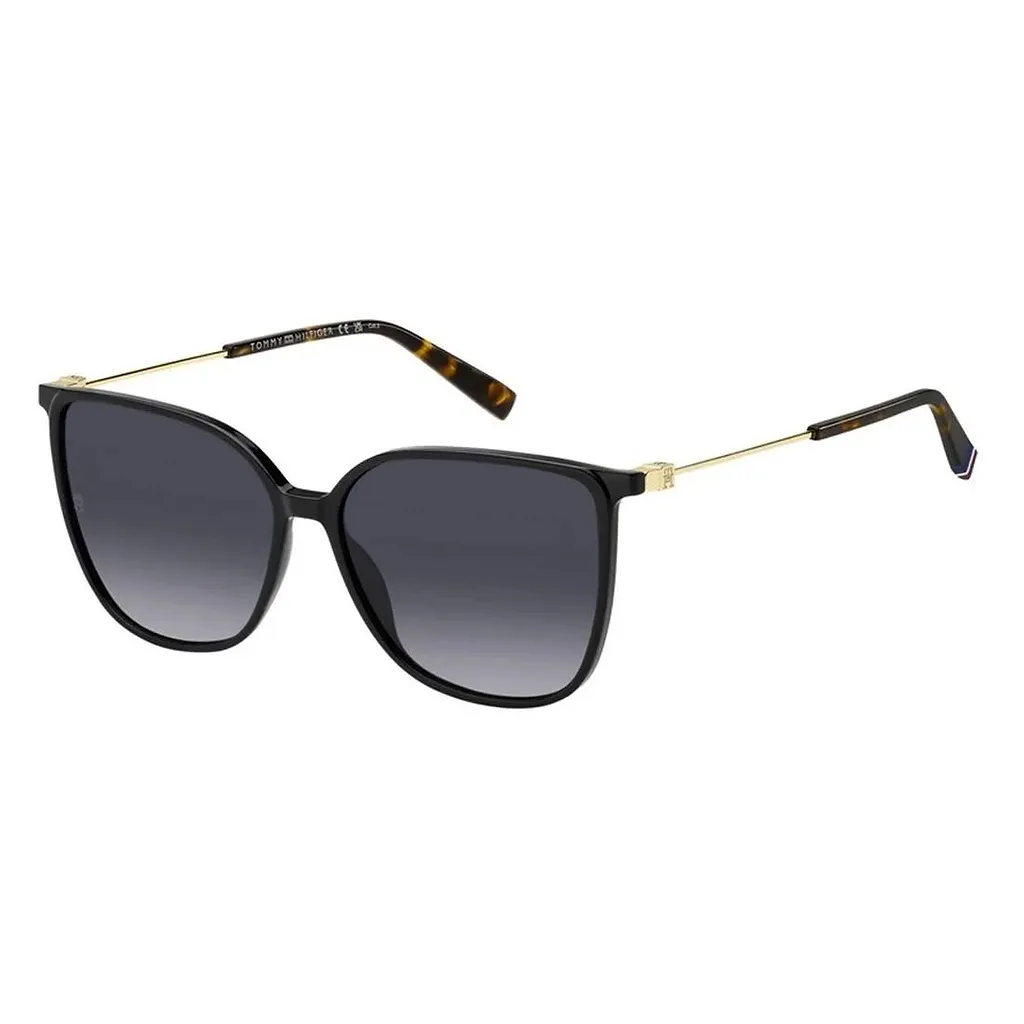 Tommy Hilfiger Square Metal-Temple Sunglasses