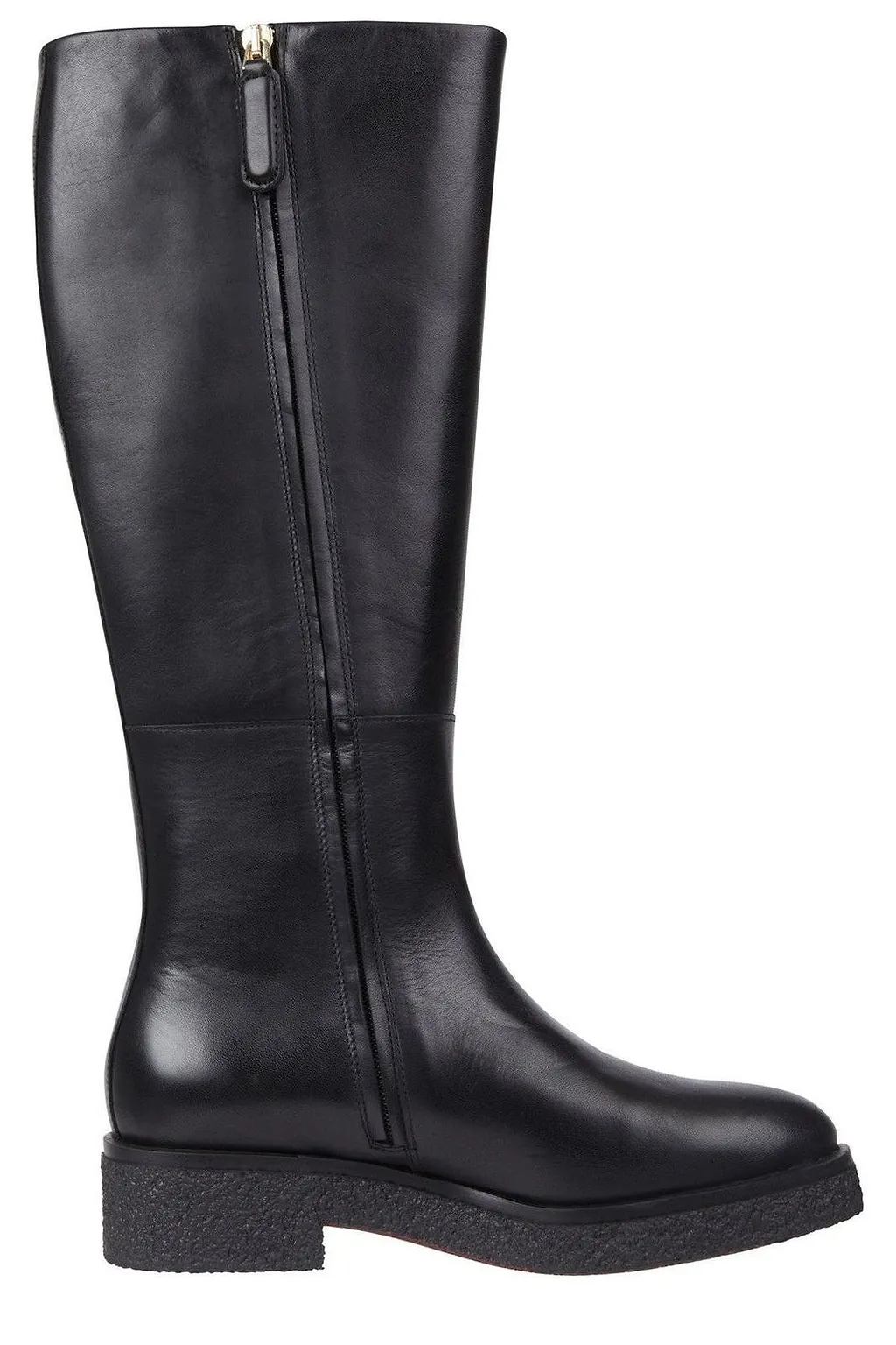 Tommy Hilfiger Zip-Up Flat Knee Boots