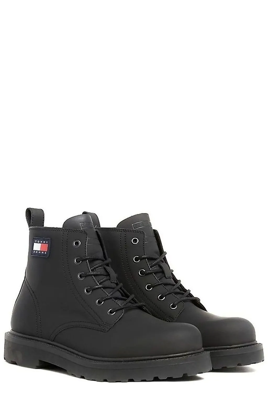 Tommy Jeans Lace-Up Ankle Boots