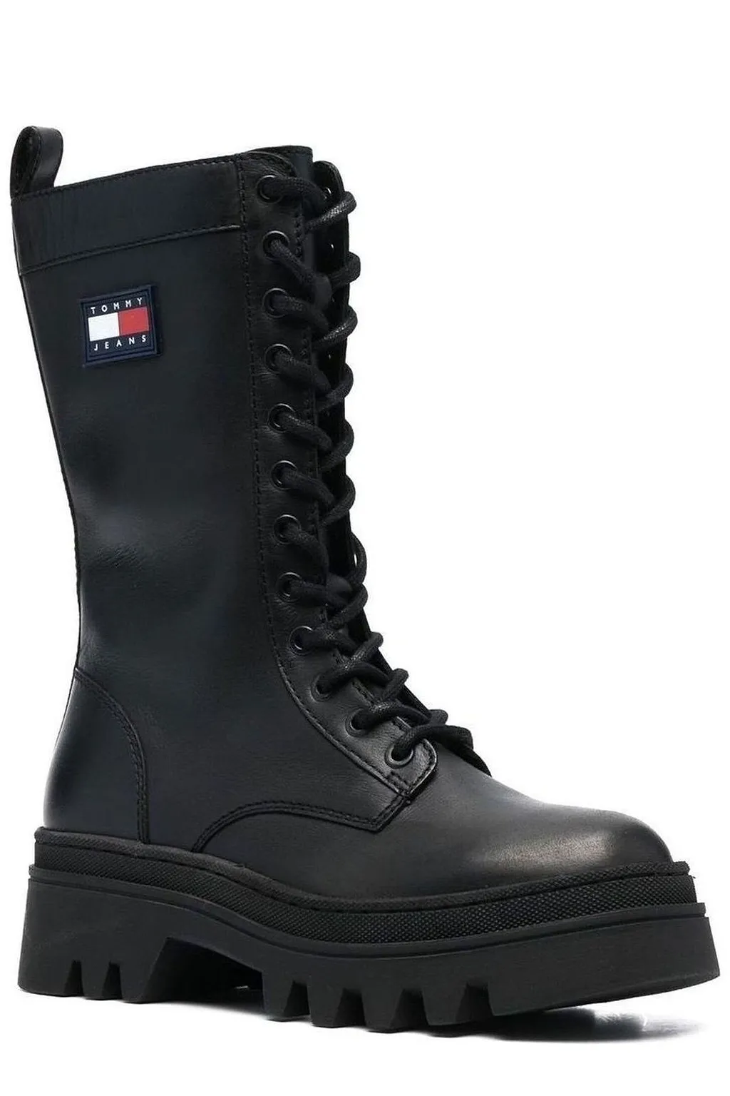 Tommy Jeans Lace-Up Platform Boots