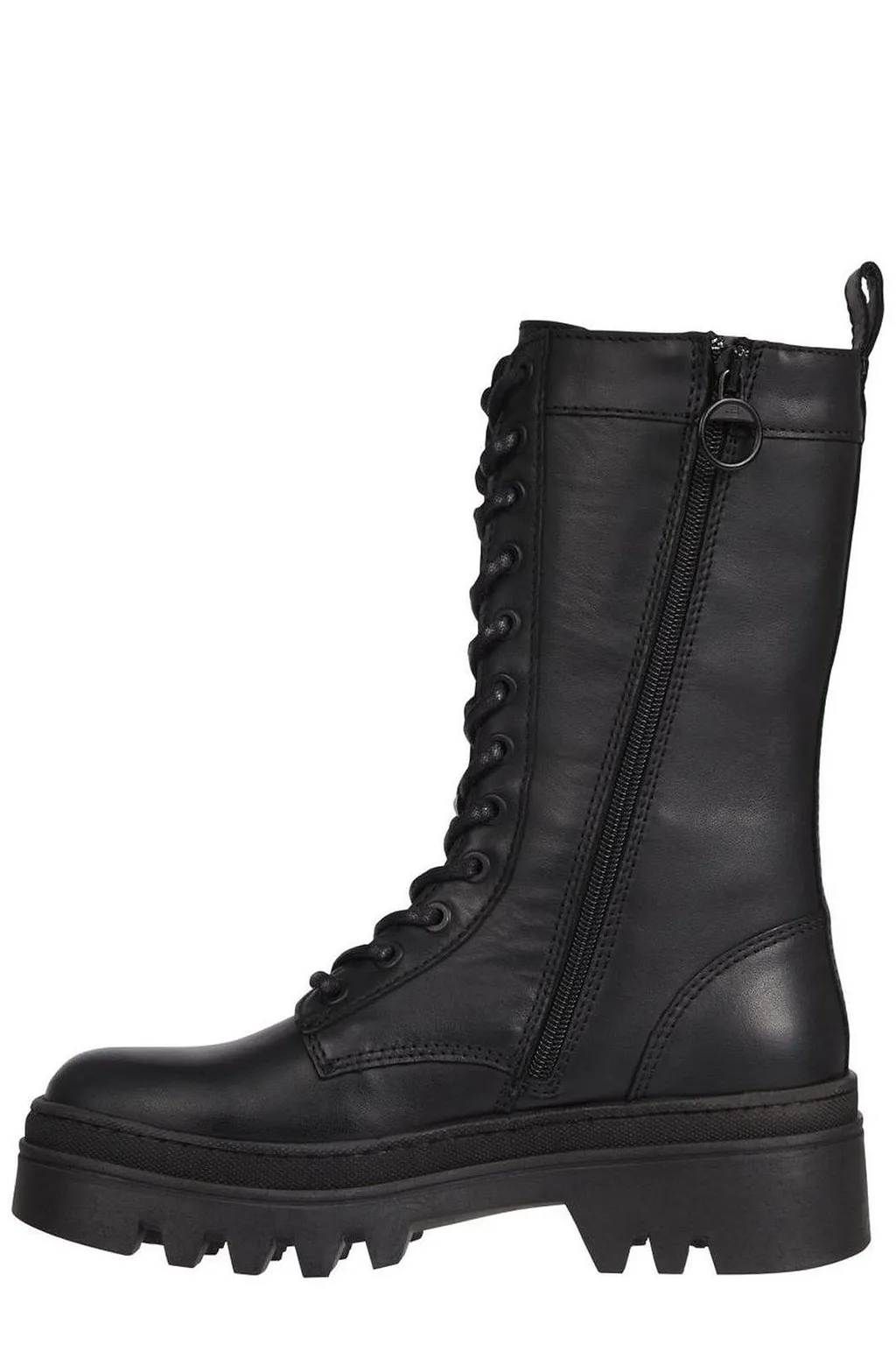 Tommy Jeans Lace-Up Platform Boots