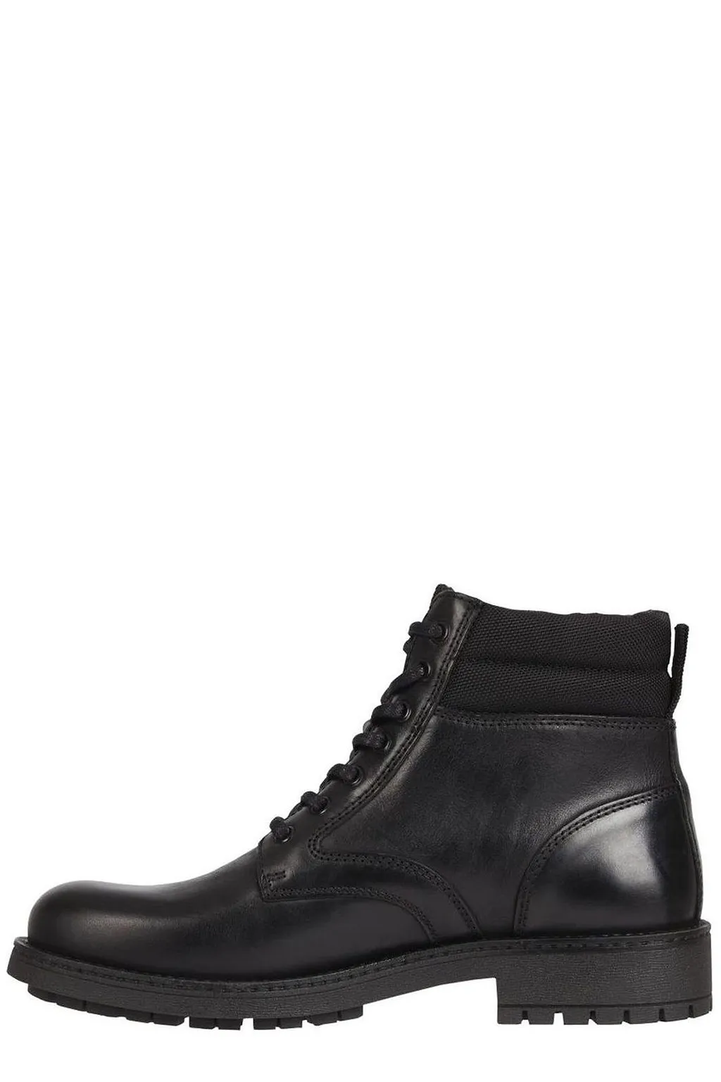 Tommy Jeans Padded Collar Lace-Up Boots