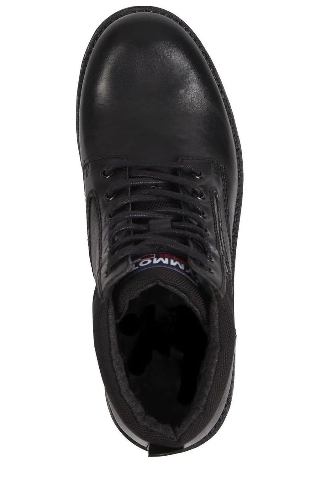 Tommy Jeans Padded Collar Lace-Up Boots