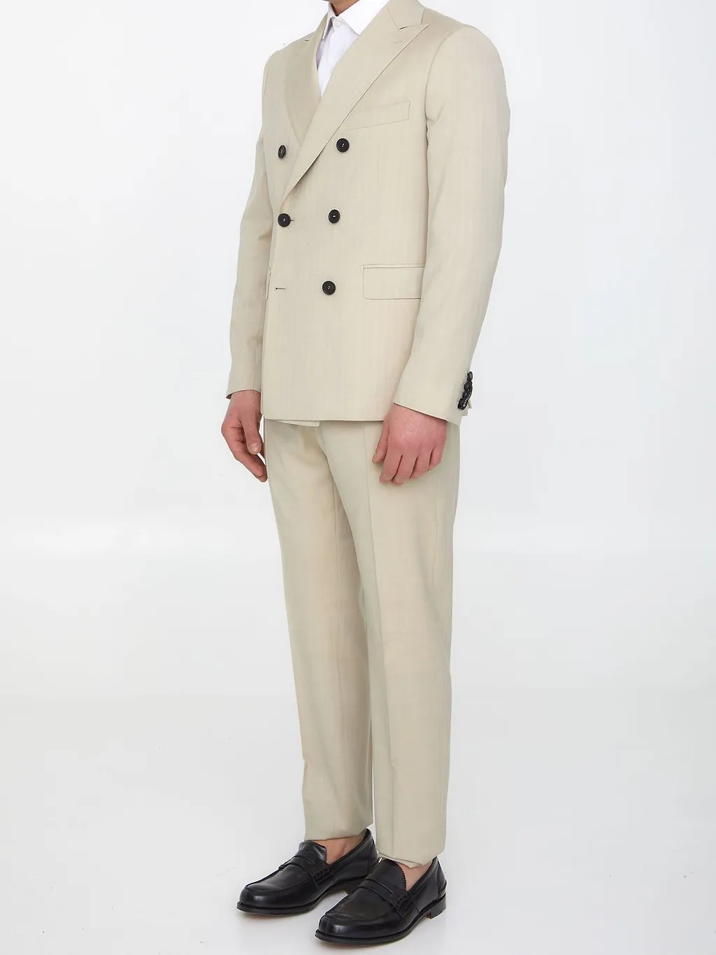 Tonello Double-Breasted Two-Piece Suit