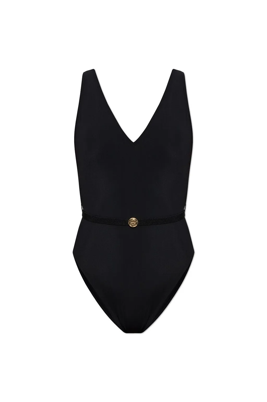 Tory Burch Belted One-Piece Swimsuit
