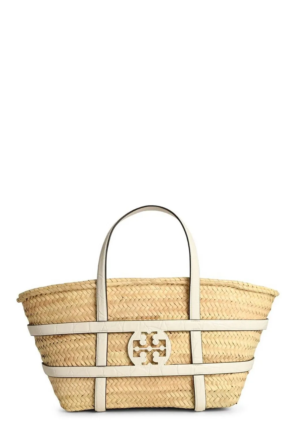 Tory Burch Ella Embossed Basket Bag