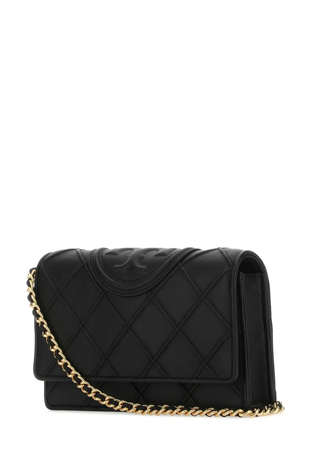 Tory Burch Fleming Soft Chain-Linked Wallet