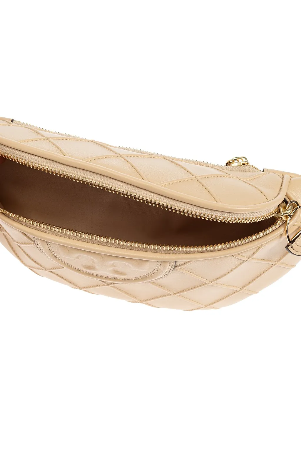 Tory Burch Fleming Logo Embossed Belt Bag
