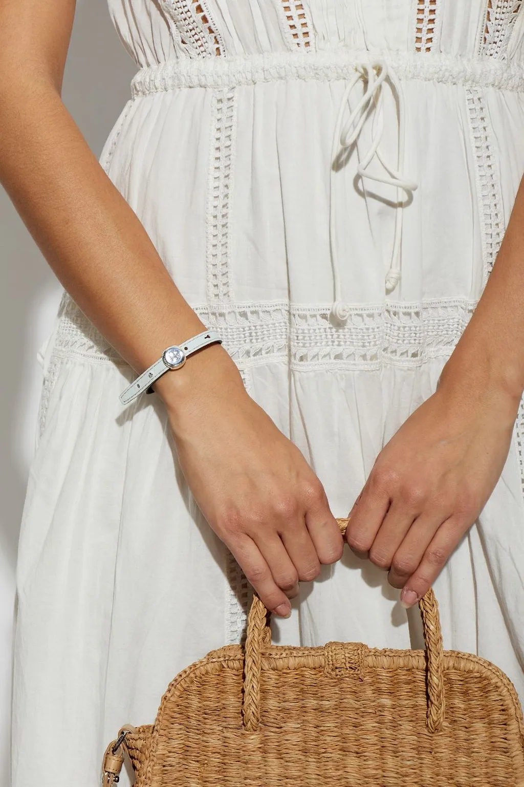 Tory Burch Logo Buckle Bracelet