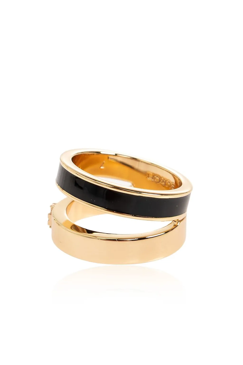 Tory Burch Logo Detail Band Ring