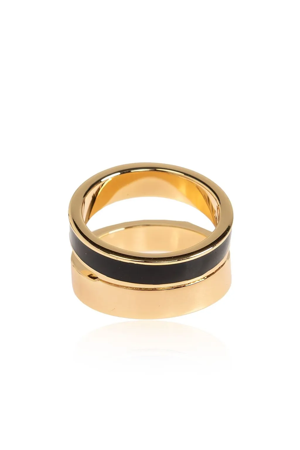 Tory Burch Logo Detail Band Ring