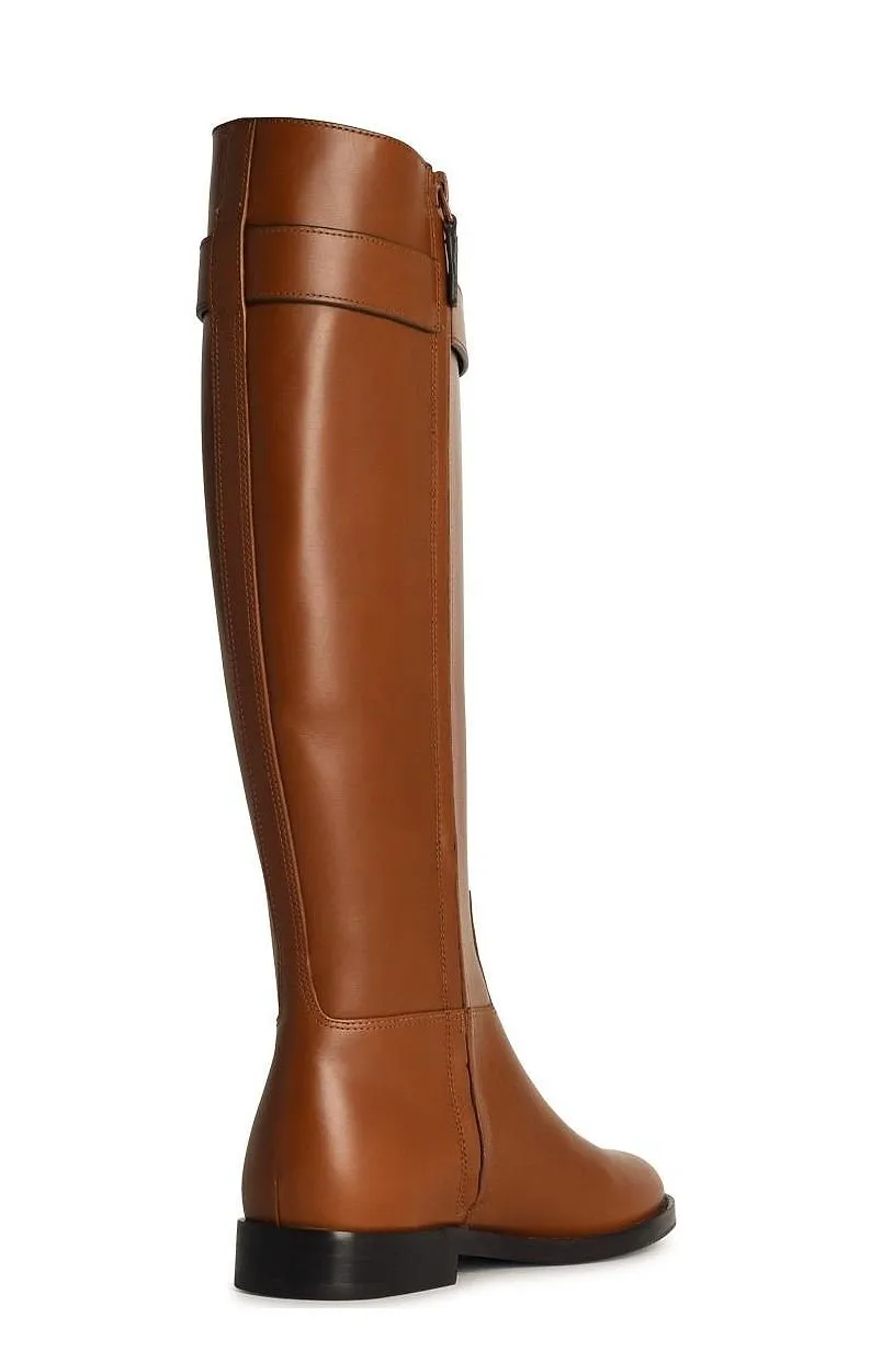 Tory Burch T Lock Riding Boots