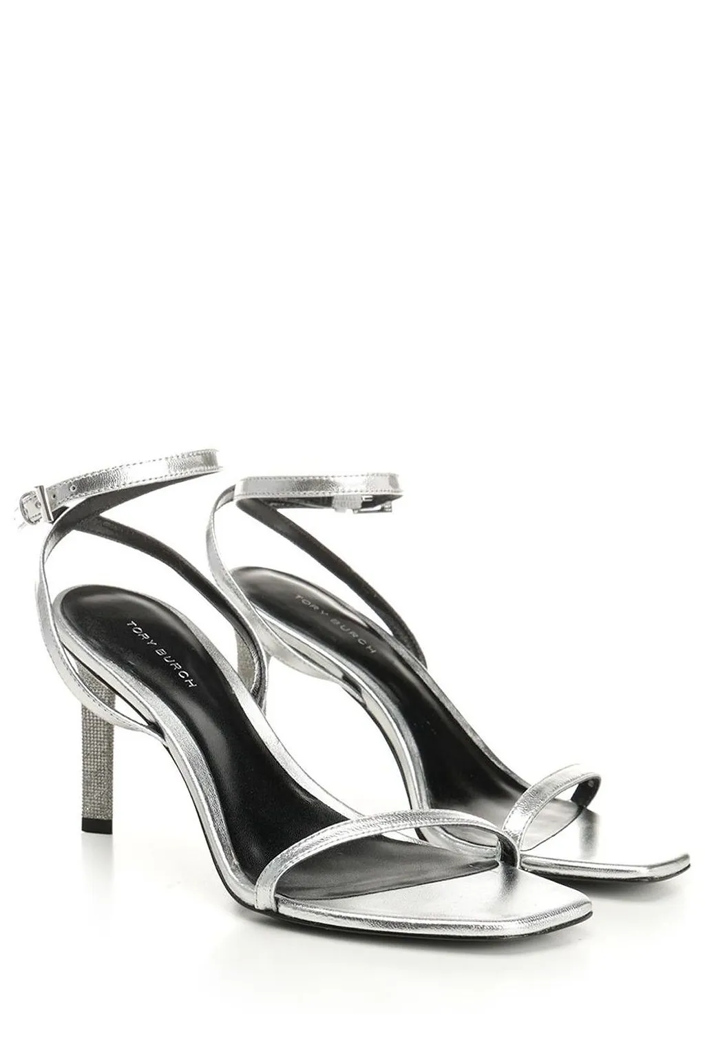 Tory Burch Pavé Heeled Sandals