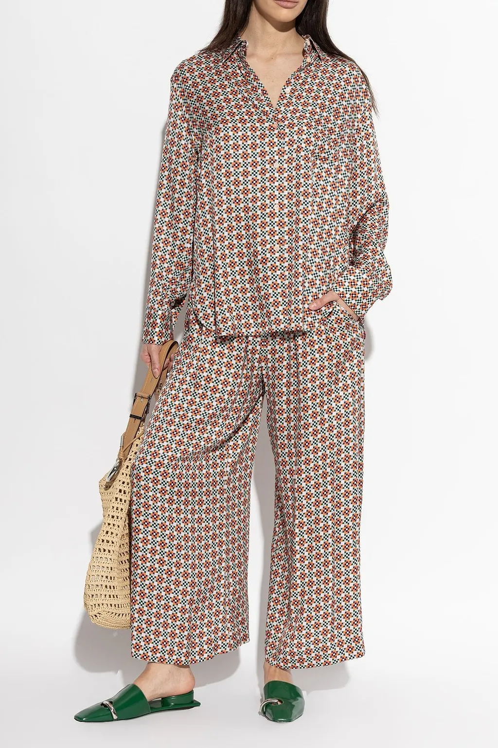 Tory Burch Pierced Heeled Mules