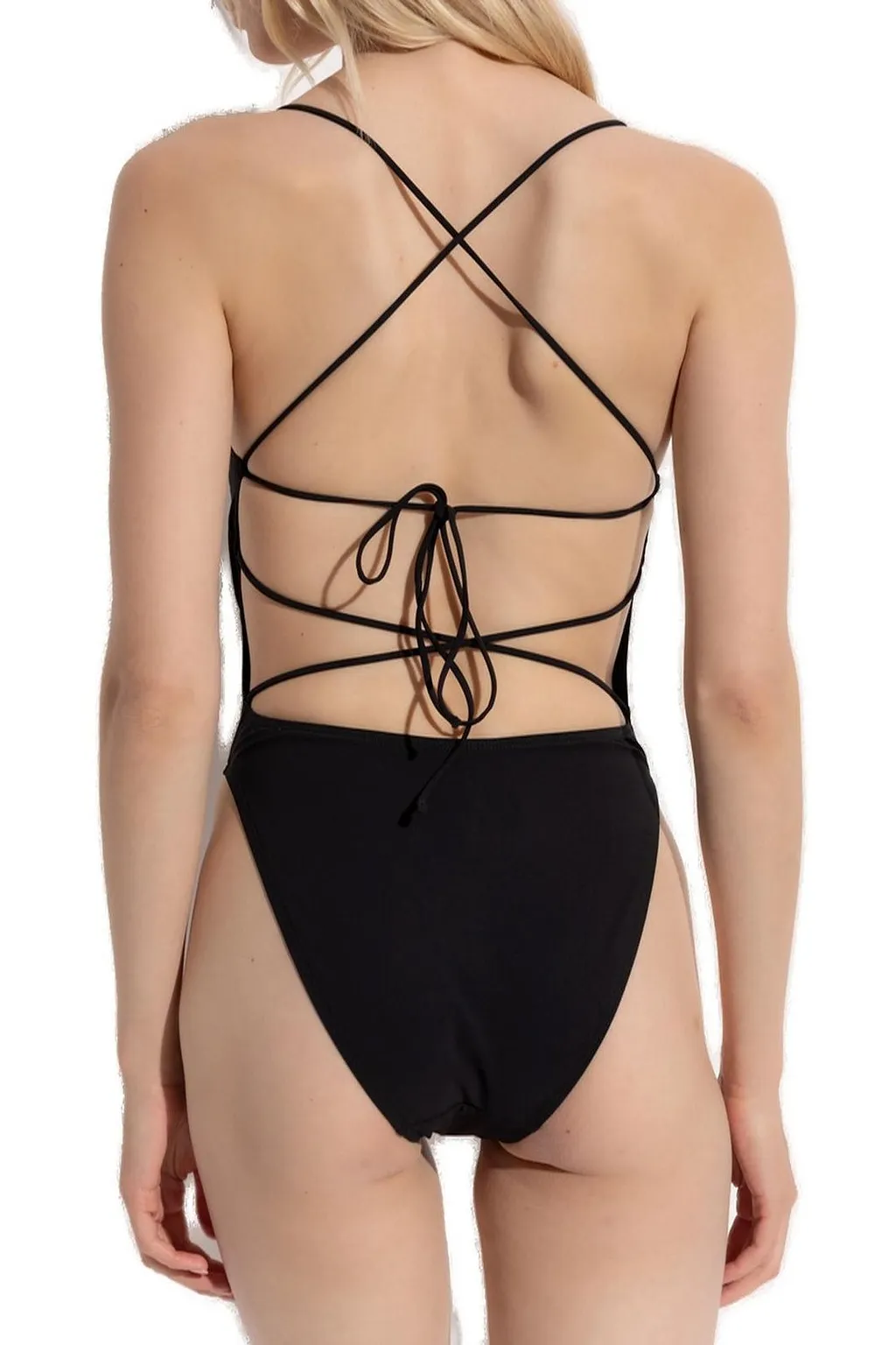 Tory Burch Strapped One Piece Swimsuit