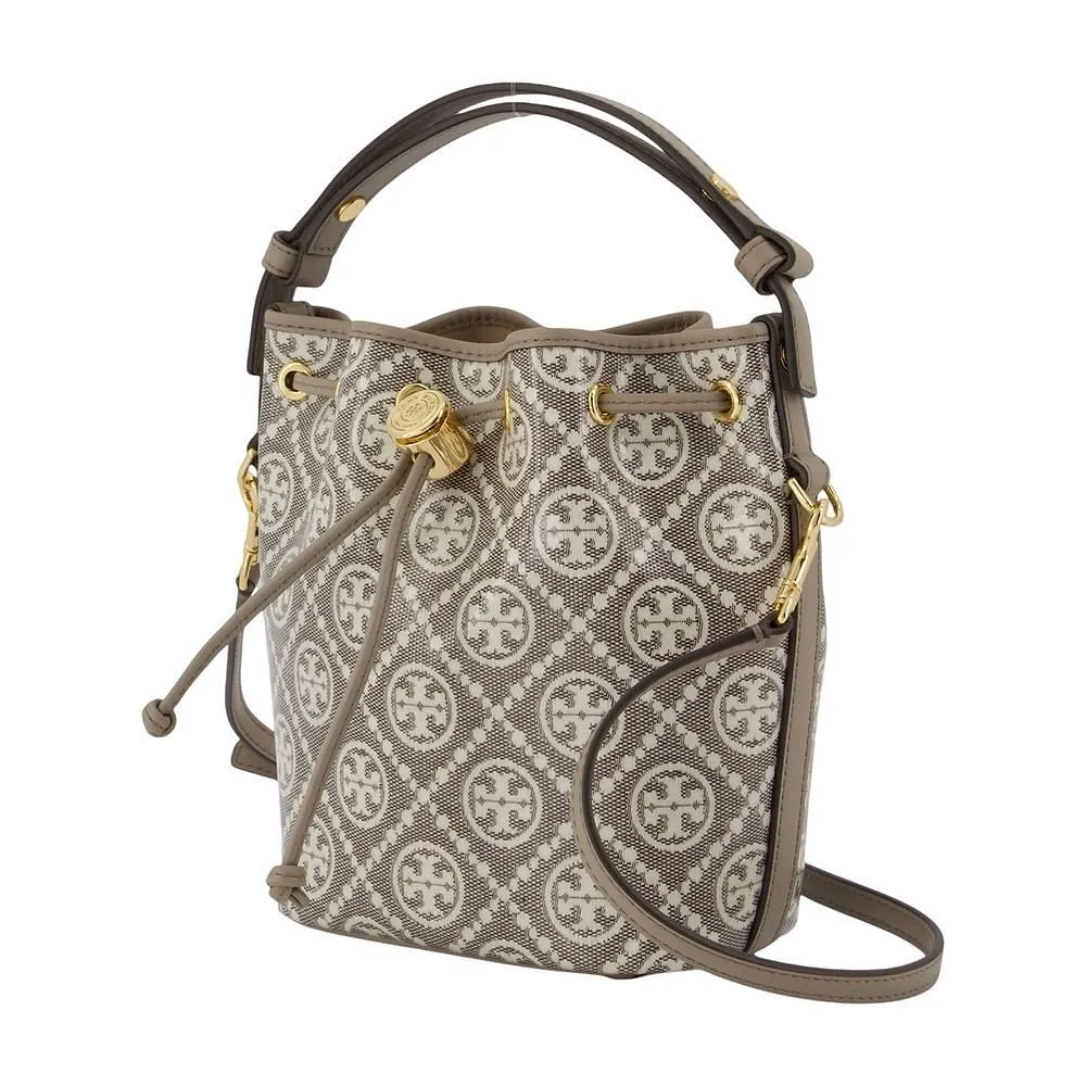 Tory Burch T Monogram Mini Bucket Bag