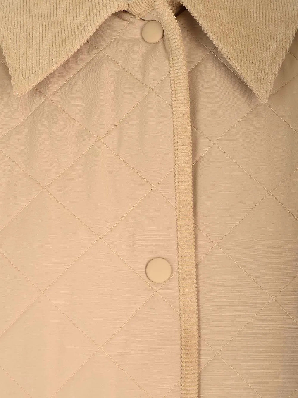 TotÊMe Diamond-Quilted Buttoned Jacket