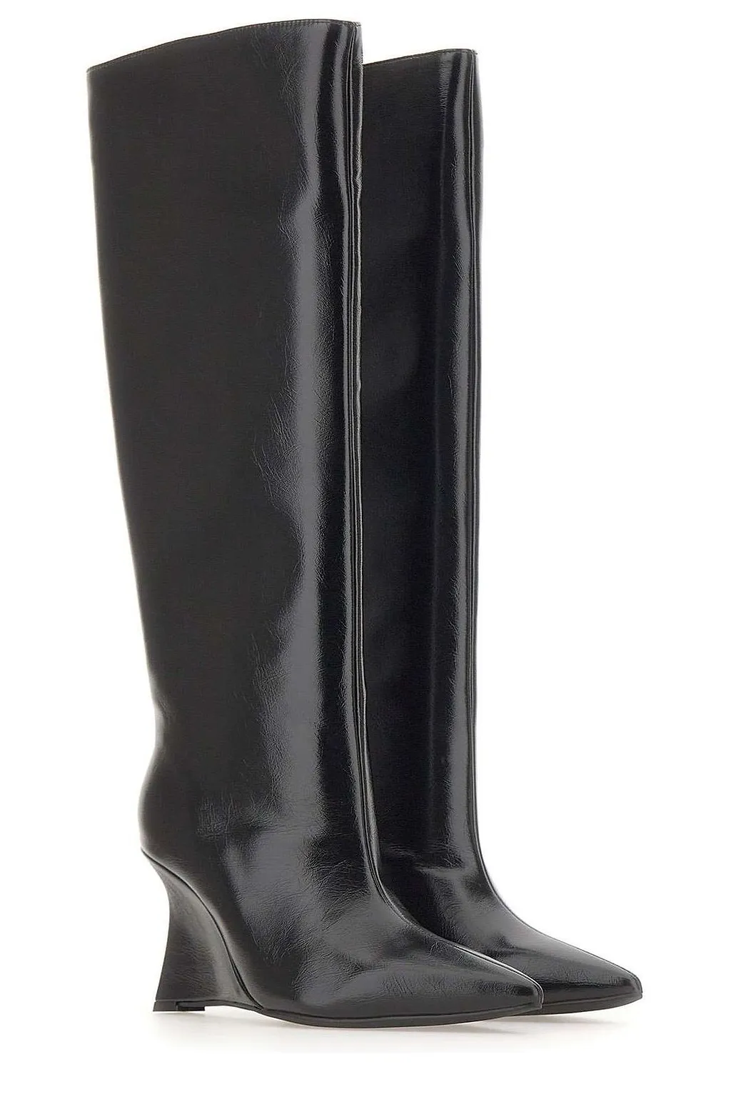 Twentyfourhaitch Diadema Wedge Knee-High Boots